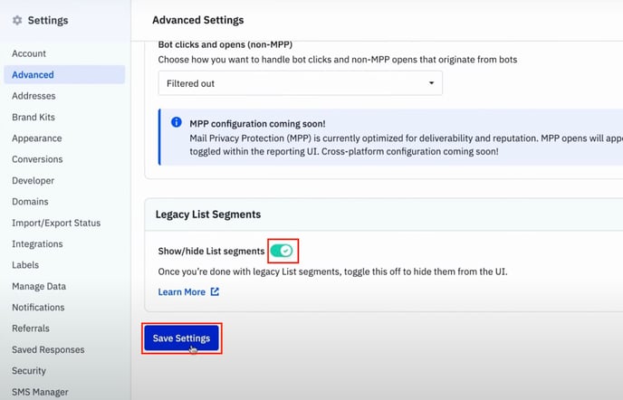 Toggle Visibility