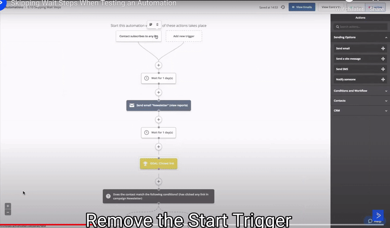 Skipping Wait Steps in Automation Testing